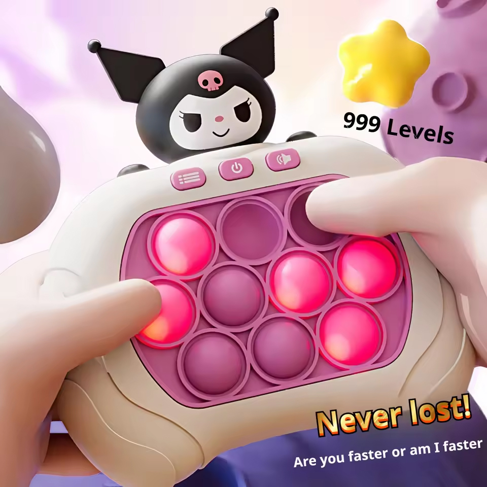 New Gadgets Electronic - Nieuwe Sanrio Kuromi Quick Push Game
