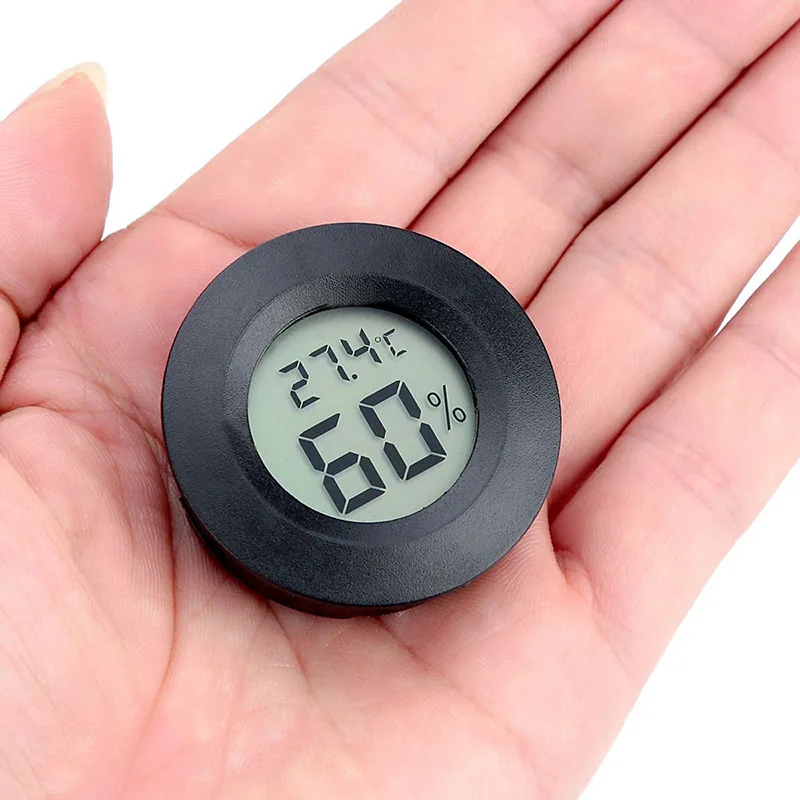 Electronics Gadgets And Accessories - Buitensportthermometer, elektronische hygrometer voor reptielen, ronde