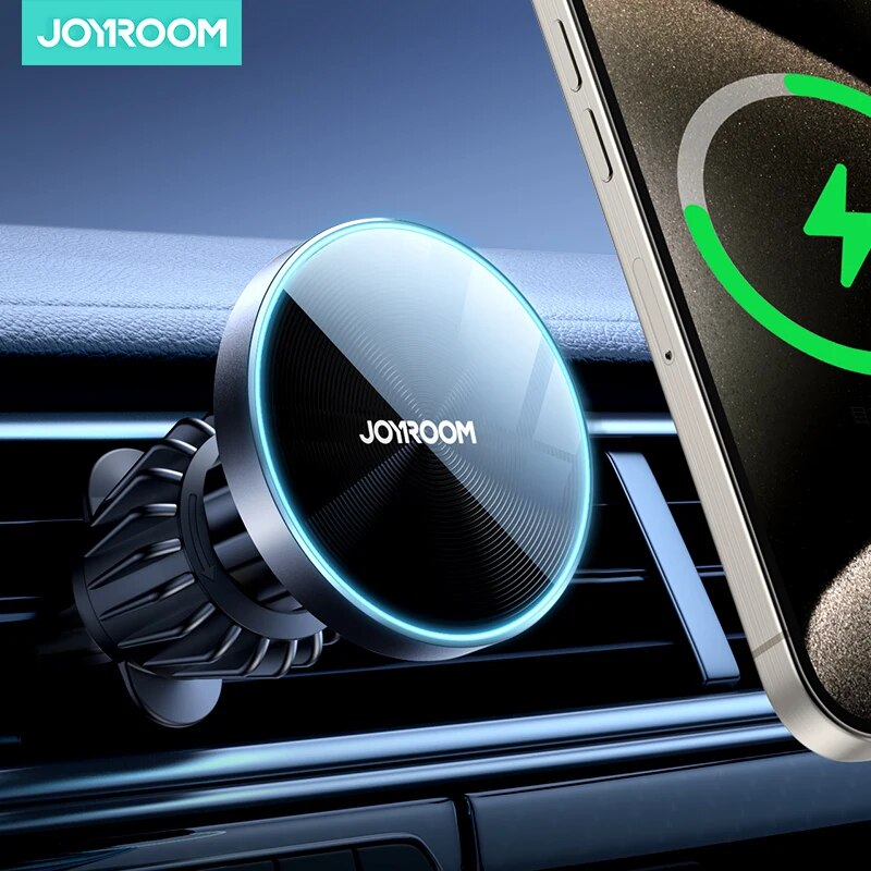 Magnetic Charging Cable - Joyroom Magnetische Auto Telefoon Mount Draadloze