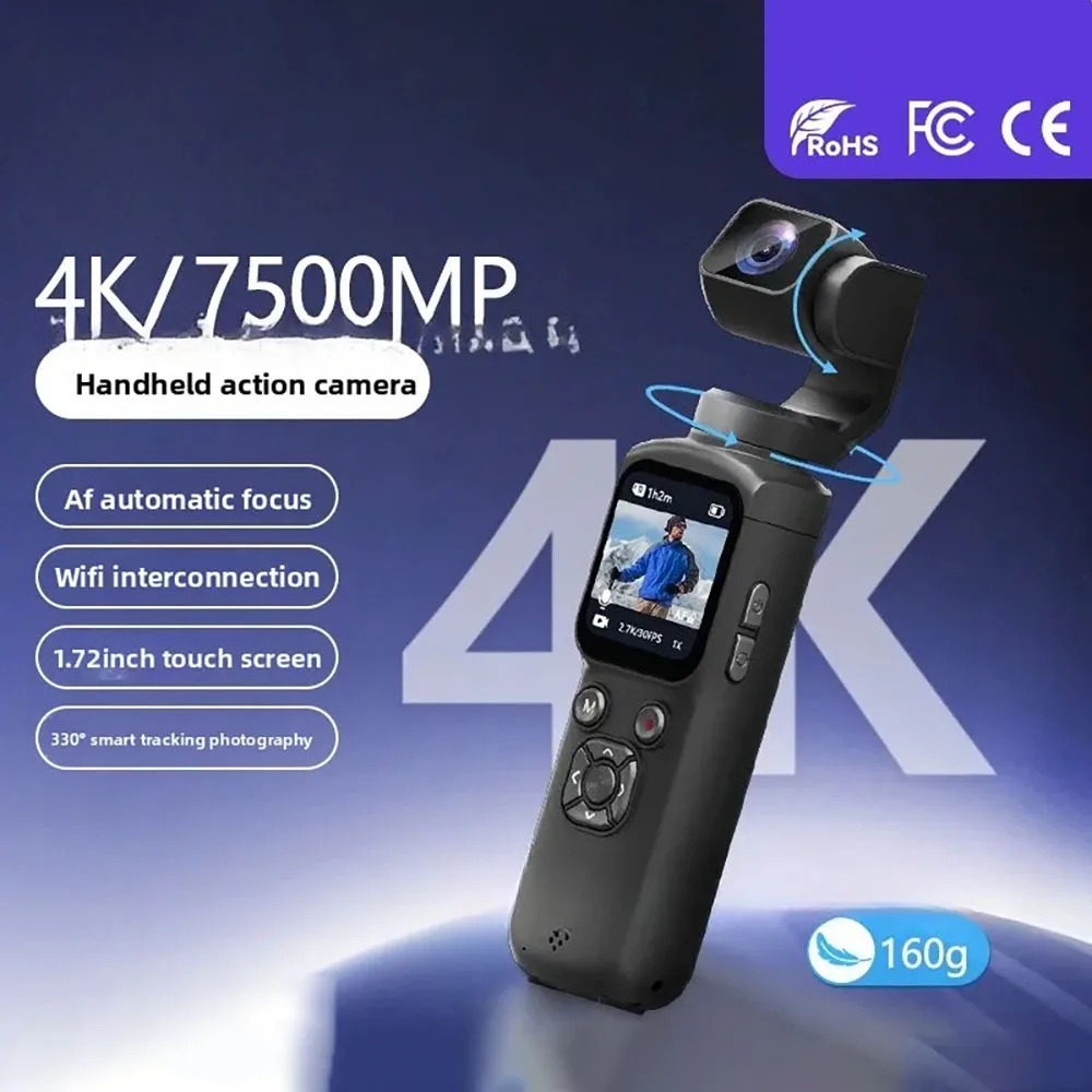 Action Camera 4K - 4K HJD05 Pocket 3 Camera met