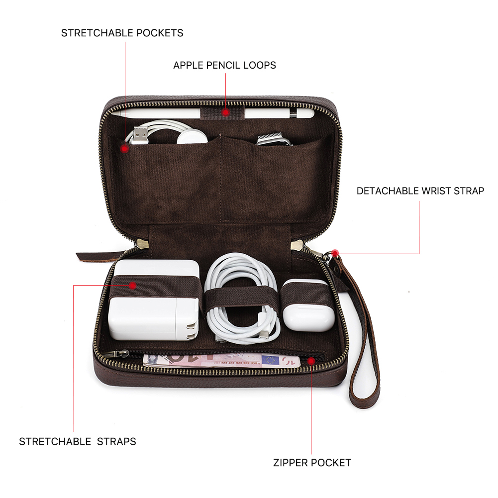 Lederen Draagbare Usb Datakabe - Electronics Gadgets And Accessories recensie en prijs