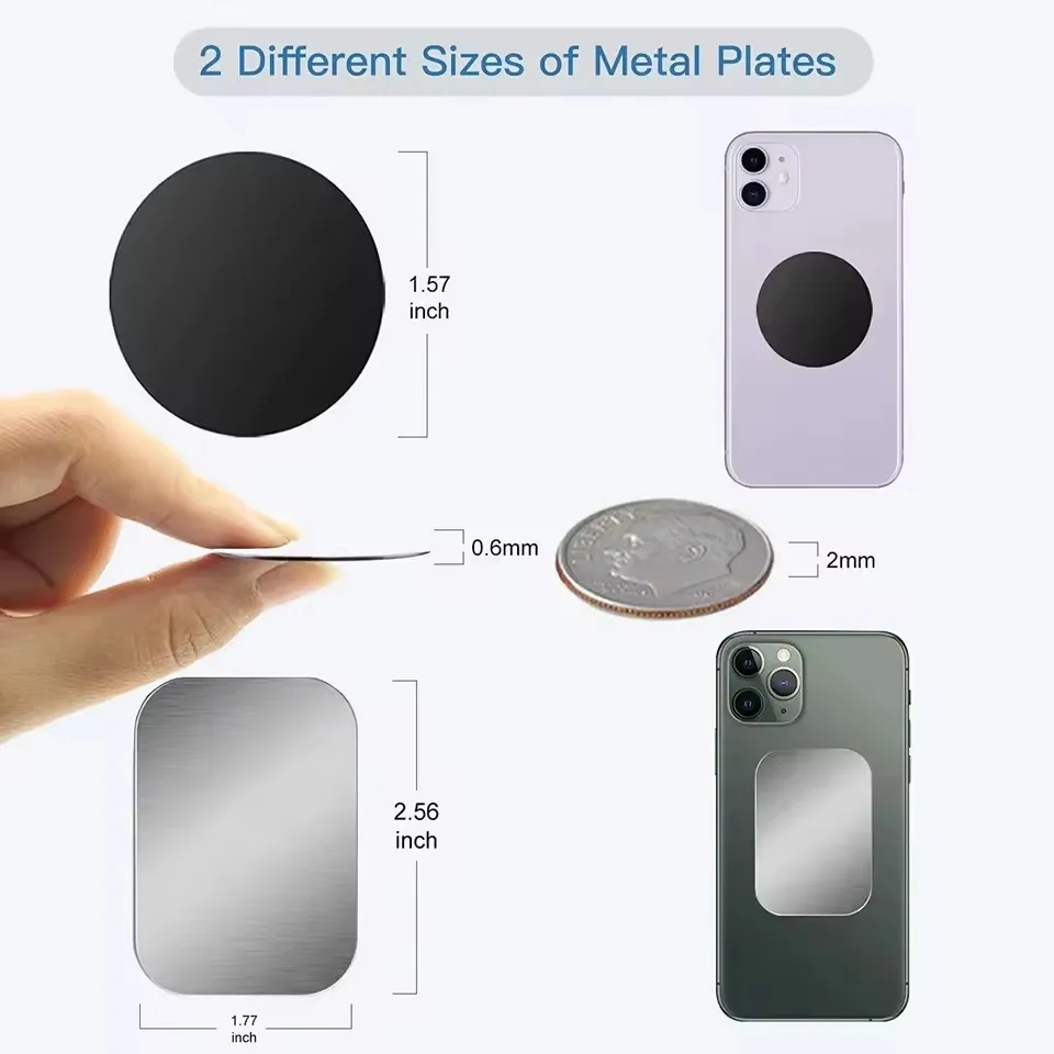 Metal plaatje voor magnetische - Useful Electronic Gadgets recensie en prijs
