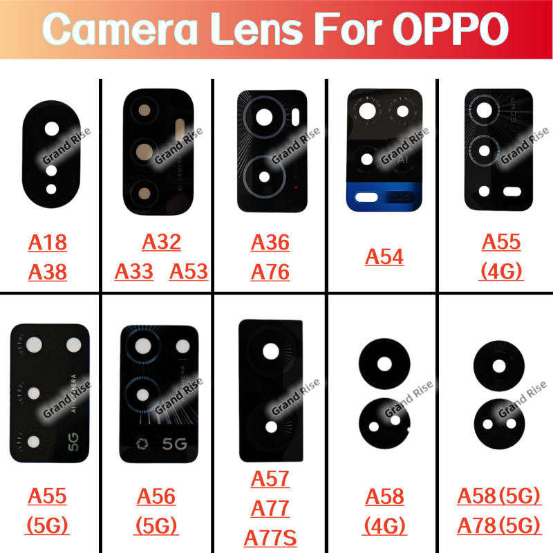 Nieuwe achtercamera glazen len - Oppo A78 recensie en prijs