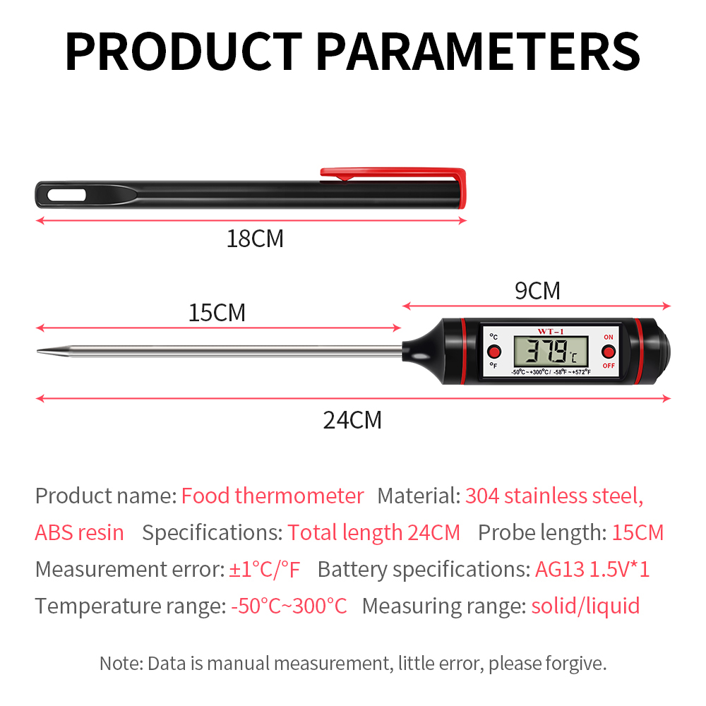 Digitale Voedselthermometer Ni - New Gadgets Electronic recensie en prijs