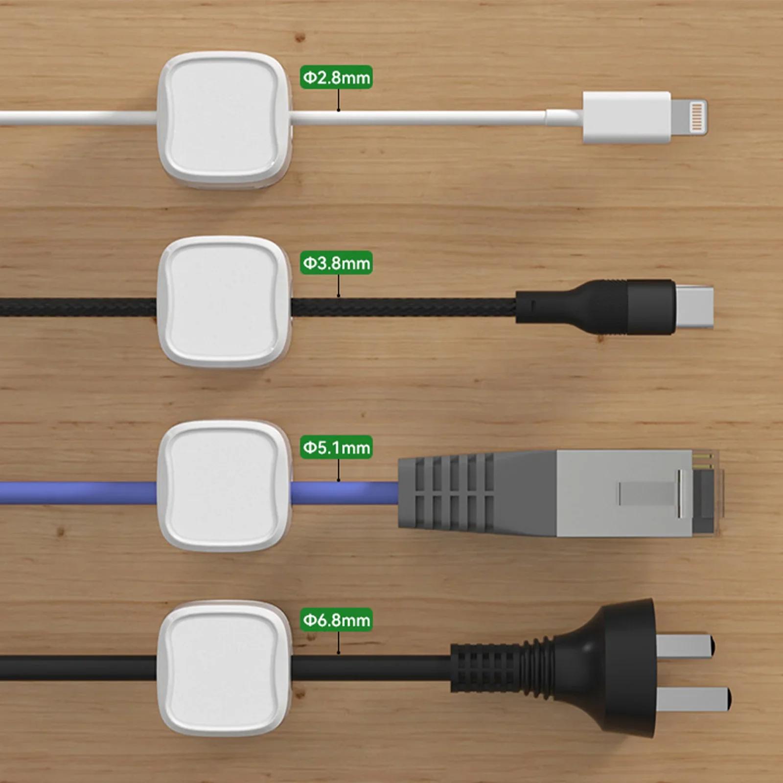 24/6PCS Magnetische kabelorgan - Magnetic Charging Cable recensie en prijs