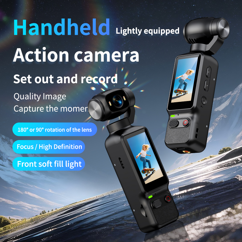 4K HD Handheld Pocket Vlog Cam - Action Camera 4K recensie en prijs