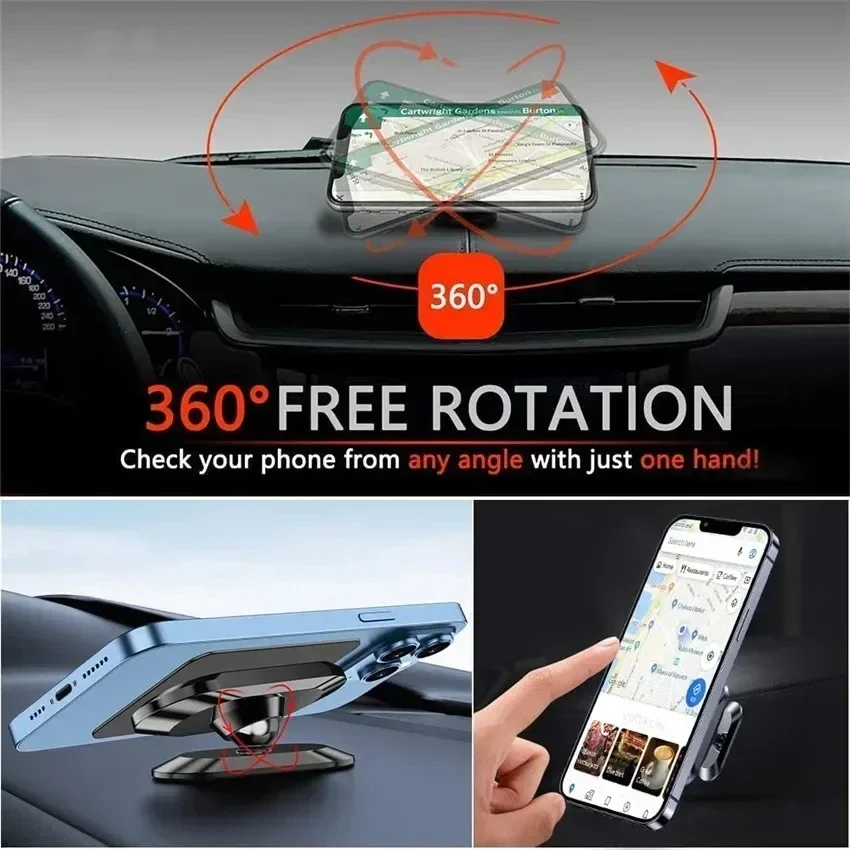360 °   Magnetische autotelefo - Useful Electronic Gadgets recensie en prijs