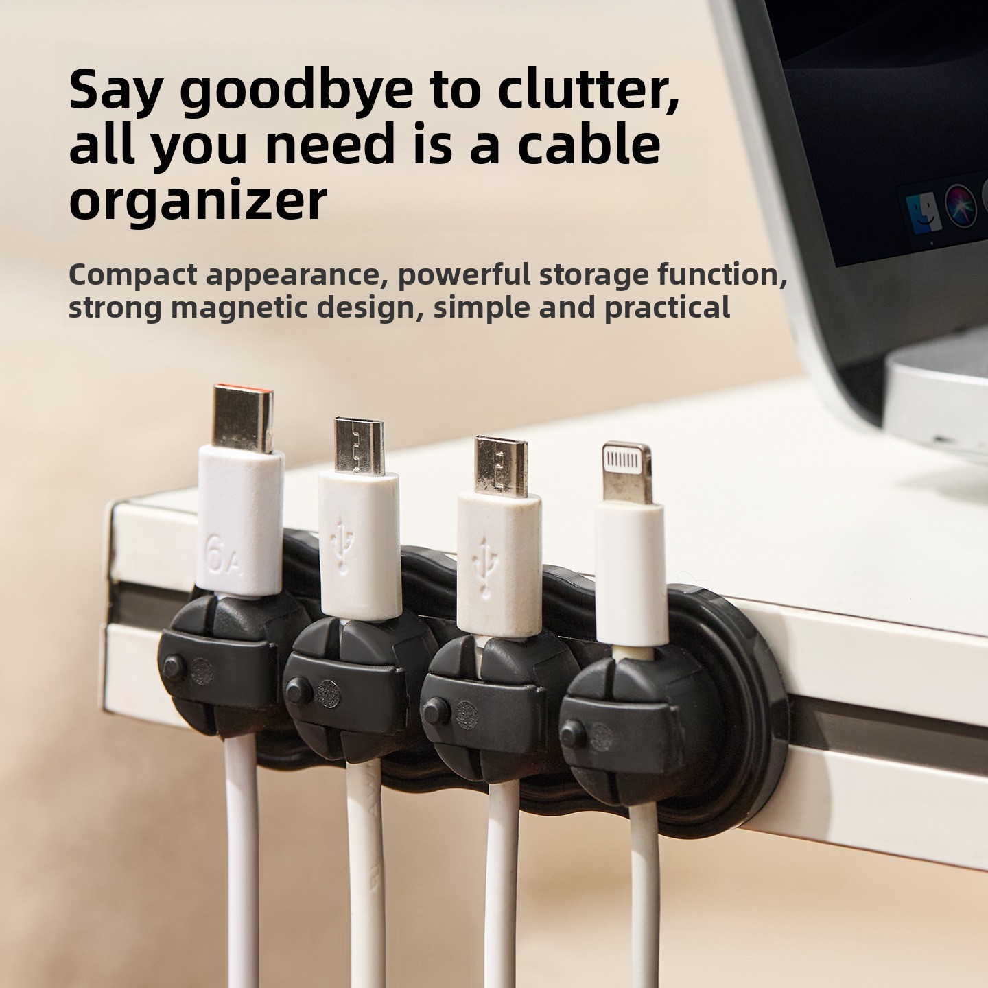 Magnetische zelfklevende kabel - Magnetic Charging Cable recensie en prijs