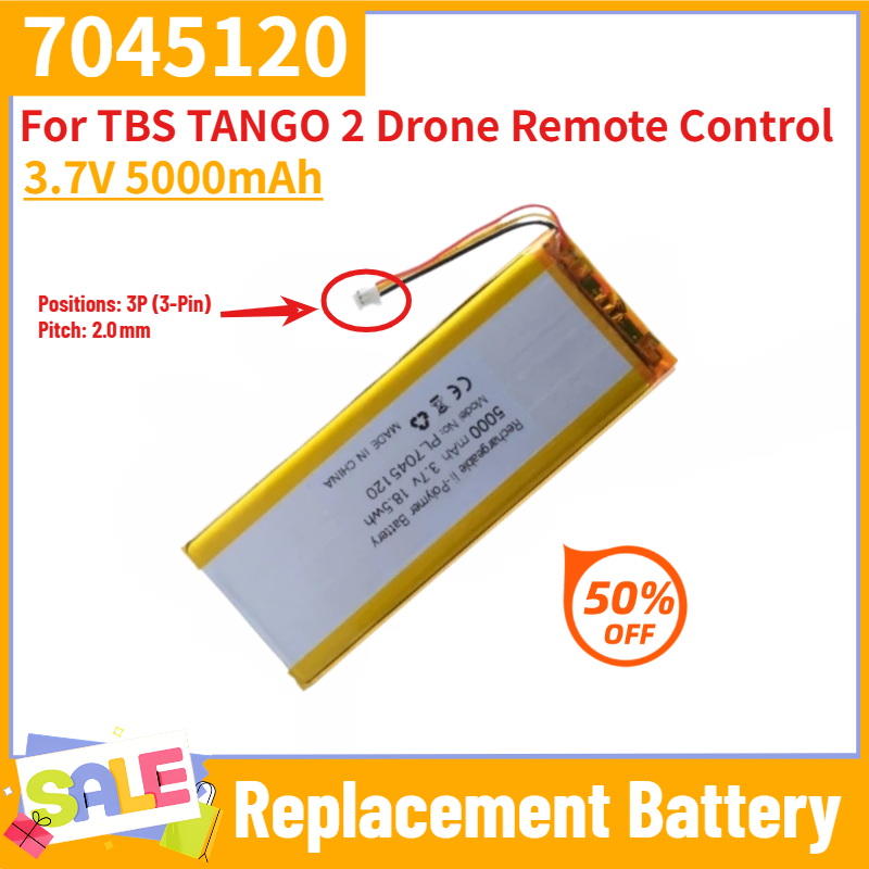 Nieuwe 3.7V 5000mAh 7045120 Li - New Gadgets Electronic recensie en prijs