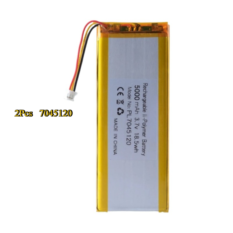Nieuwe 3.7V 5000mAh 7045120 Li - New Gadgets Electronic recensie en prijs